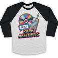 Rare Aesthetic Retro Nostalgia Y2K Vibes Baseball Raglan Shirt Rare Aesthetic Retro Nostalgia Y2K Vibes Baseball Raglan Shirt