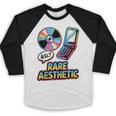 Rare Aesthetic Retro Nostalgia Y2K Vibes Baseball Raglan Shirt Rare Aesthetic Retro Nostalgia Y2K Vibes Baseball Raglan Shirt