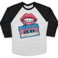 Retro 80s And 90s Cassette Perfect For Nostalgia Baseball Raglan Shirt Retro 80s And 90s Cassette Perfect For Nostalgia Baseball Raglan Shirt
