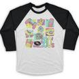 Retro 80s Nostalgia 1980s Throwback Party Costume Baseball Raglan Shirt Retro 80s Nostalgia 1980s Throwback Party Costume Baseball Raglan Shirt