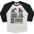 Retro Cassette 70s 80s 90s Music Vintage Party Nostalgia Baseball Raglan Shirt Retro Cassette 70s 80s 90s Music Vintage Party Nostalgia Baseball Raglan Shirt