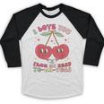 Retro Cherry Love 90s Nostalgia Baseball Raglan Shirt Retro Cherry Love 90s Nostalgia Baseball Raglan Shirt