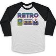 Retro Gaming Nostalgia Tee Perfect For Vintage Lovers Baseball Raglan Shirt Retro Gaming Nostalgia Tee Perfect For Vintage Lovers Baseball Raglan Shirt