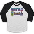 Retro Gaming Nostalgia Tee Perfect For Vintage Lovers Baseball Raglan Shirt Retro Gaming Nostalgia Tee Perfect For Vintage Lovers Baseball Raglan Shirt