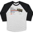 Retro Nostalgia 1980s Love Graphic Baseball Raglan Shirt