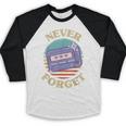 Retro Pager Never Forget Nostalgia Vintage Baseball Raglan Shirt Retro Pager Never Forget Nostalgia Vintage Baseball Raglan Shirt