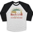 Retro Please Be Patient With Me I'm From The 1900s Baseball Raglan Shirt