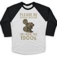 Retro Please Be Patient With Me I'm From The 1900s Projector Baseball Raglan Shirt Retro Please Be Patient With Me I'm From The 1900s Projector Baseball Raglan Shirt