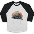 Retro Please Be Patient With Me I'm From The 1900s Train Baseball Raglan Shirt Retro Please Be Patient With Me I'm From The 1900s Train Baseball Raglan Shirt