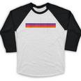 Retro VHS Tape Graphics 80s 90s Nostalgia Costume Baseball Raglan Shirt