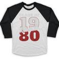 Reunion 1980 Class Of 1980 Reunion 80 Graduation 1980 Baseball Raglan Shirt