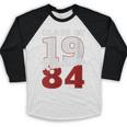 Reunion 1984 Class Of 1984 Reunion 84 Graduation 1984 Baseball Raglan Shirt