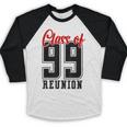 Reunion 1999 Matching Graduation High School Class Of 1999 Baseball Raglan Shirt