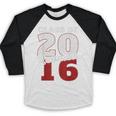 Reunion 2016 Class Of 2016 Reunion 16 Graduation 2016 Baseball Raglan Shirt