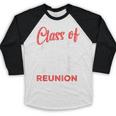 Reunion 2016 Class Of 2016 Matching Graduation High School Baseball Raglan Shirt
