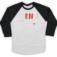 RN Nursing Student Graduation EaRNed It Baseball Raglan Shirt