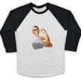 Rosie Riveter Nurse Shirt Nurse Graduation Shirt Baseball Raglan Shirt