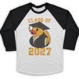 Rubber Duck Class Of 2027 Senior 2027 Graduation Year Senior Baseball Raglan Shirt