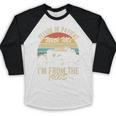 Sarcasm Retro Please Be Patient With Me I'm From The 1900s Premium Baseball Raglan Shirt