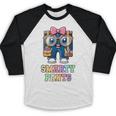 Sarcastic Little MISS SMARTY PANTS Graduation Alumni Game On Baseball Raglan Shirt
