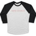 School Hard Knocks Humor Life Graduation Meme Joke Baseball Raglan Shirt