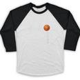 Senior 2023 Basketball Graduation Party Baseball Raglan Shirt