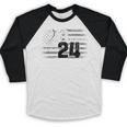 Senior 2024 Graduation Class Of 2024 Senior Women Boy Girl Baseball Raglan Shirt