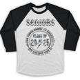 Senior 2025 Classic Rock Graduation We Salute You Baseball Raglan Shirt
