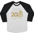 Senior 2025 Graduation Sunflower Class Of 2025 Baseball Raglan Shirt