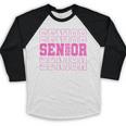 Senior 2026 Class Of 2026 Boys Girls Matching Graduation Baseball Raglan Shirt