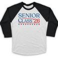 Senior 2026 Class Of 2026 Seniors Graduation 2026 USA Baseball Raglan Shirt