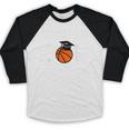 Senior 2026 Dad Basketball Graduation Baseball Raglan Shirt