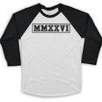 Senior 2026 MMXXVI Graduate Class Of 2026 Graduation Baseball Raglan Shirt