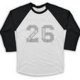 Senior 2026 Wrestling Dad Proud Senior 2026 Dad Graduation Baseball Raglan Shirt