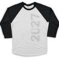 Senior 2027 Class Of 2027 Shirt Graduation Baseball Raglan Shirt