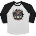Senior 2032 Class Of 2032 Seniors Graduation 2032 Senior 32 Baseball Raglan Shirt
