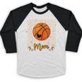 Senior Basketball Mom 2026 Basketball Graduation Baseball Raglan Shirt