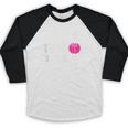 Senior Cheerleader Cheer Class Of 2025 Graduation Graduate Baseball Raglan Shirt