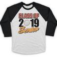 Senior Class Of 2019 Tshirt Graduation School Baseball Baseball Raglan Shirt