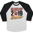 Senior Class Of 2019 Tshirt Graduation Students Football Baseball Raglan Shirt