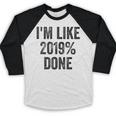 Senior Class 2019 Shirt High School College Graduation Baseball Raglan Shirt