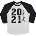 Senior Class Of 2021 Graduation High School College Baseball Raglan Shirt