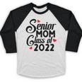 Senior Class Of 2022 School Graduation Mom Baseball Raglan Shirt