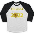 Senior Class Of 2022 Sunflower Graduation Seniors 22 Baseball Raglan Shirt