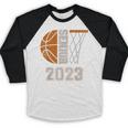 Senior Class Of 2023 Graduation Basketball Team Graduate Baseball Raglan Shirt