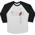 Senior Class Of 2024 Football Graduation Party Favors 2024 Baseball Raglan Shirt