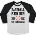 Senior Class Of 2025 Baseball Senior Night Graduation Party Baseball Raglan Shirt