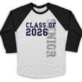 Senior Class Of 2026 Graduation Year High School & College Baseball Raglan Shirt