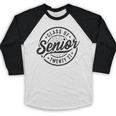 Senior Class Of 2027 Graduation 2027 Senior 2027 Baseball Raglan Shirt