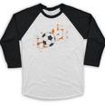 Senior Dad Class Of 2026 Soccer Ball Graduation Baseball Raglan Shirt